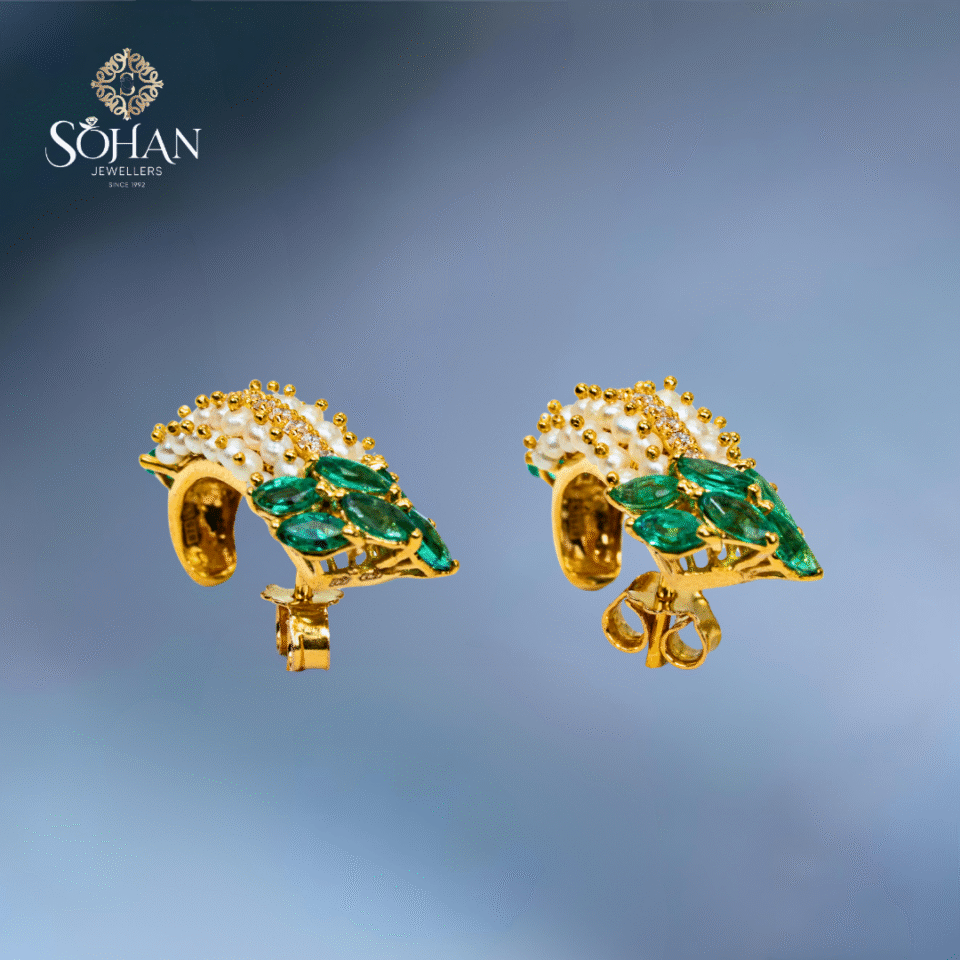 Bahraini Petal Oasis Earring