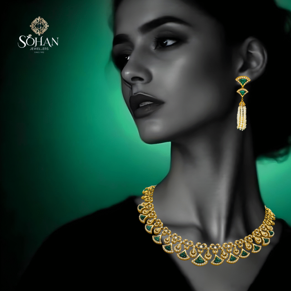 Bahraini Viridian Reverie Jewelry Set