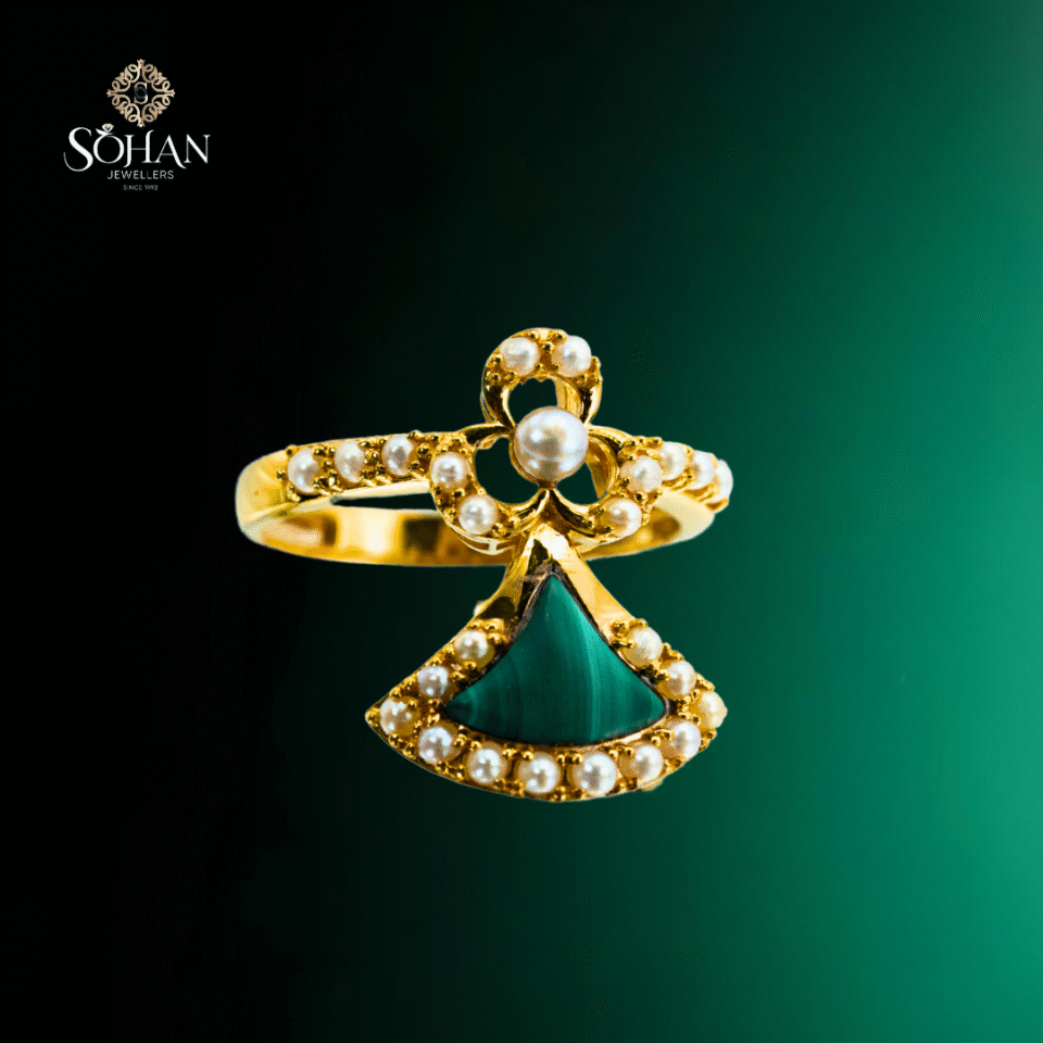 Bahraini Viridian Reverie Ring