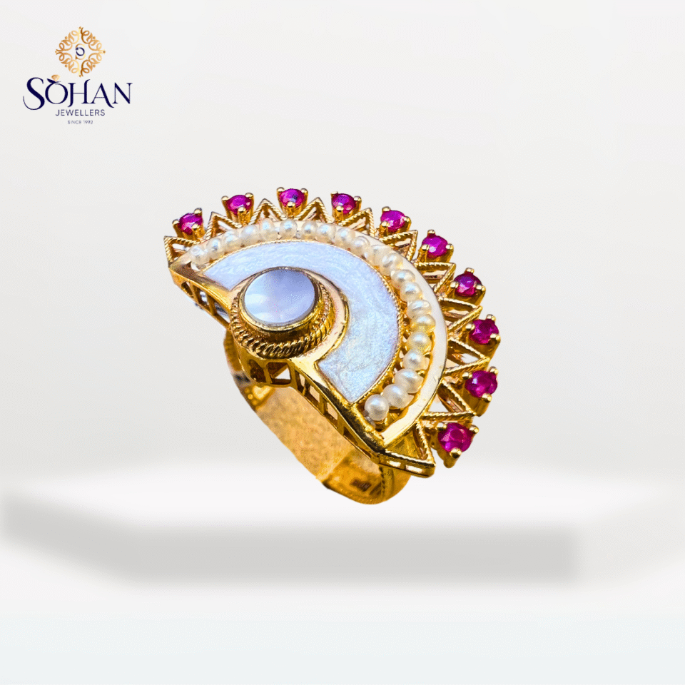 Bahraini Desert Moon Ring