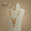 Bahraini Celestial Crimson Jewelry Set