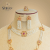 Bahraini Celestial Crimson Jewelry Set 2