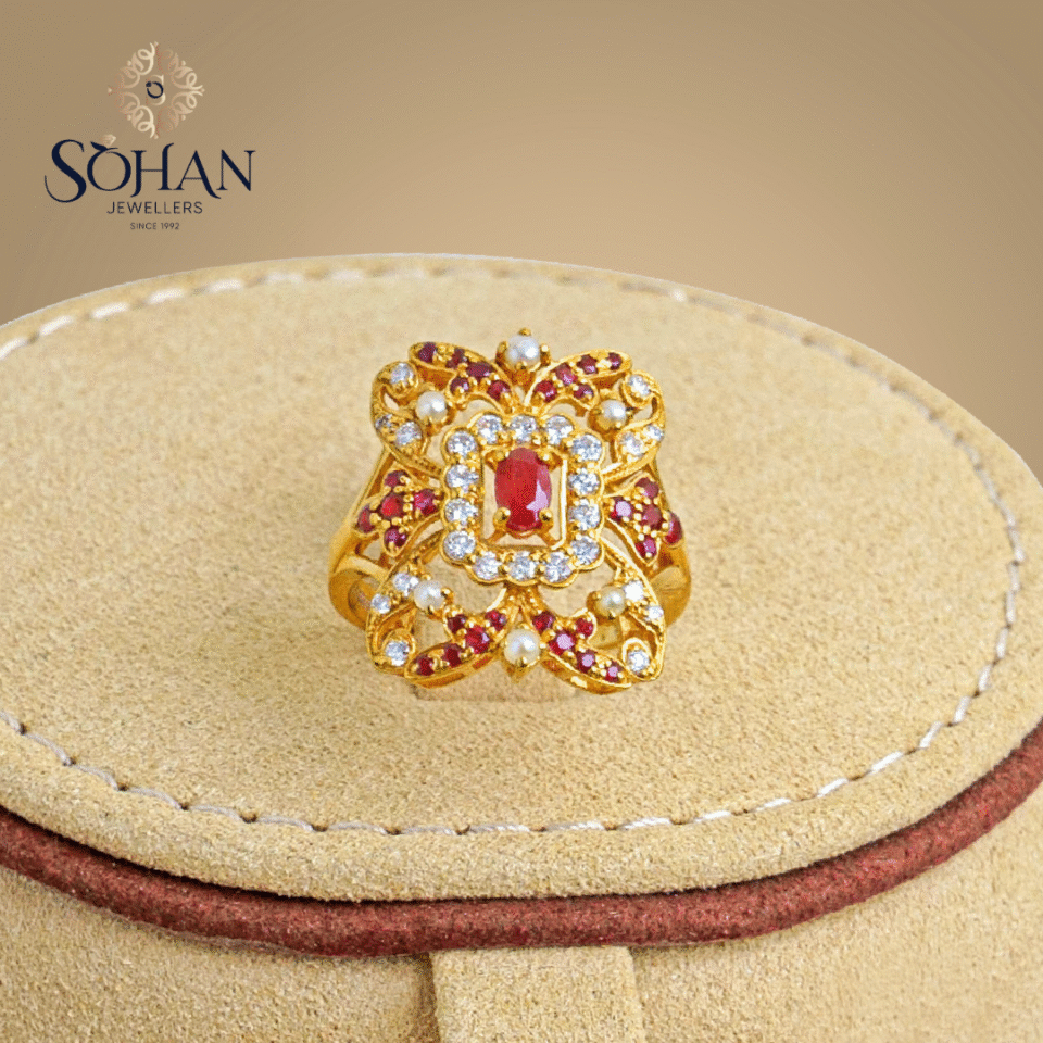 Bahraini Celestial Crimson Ring