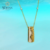 Bahraini Coral Wave Necklace