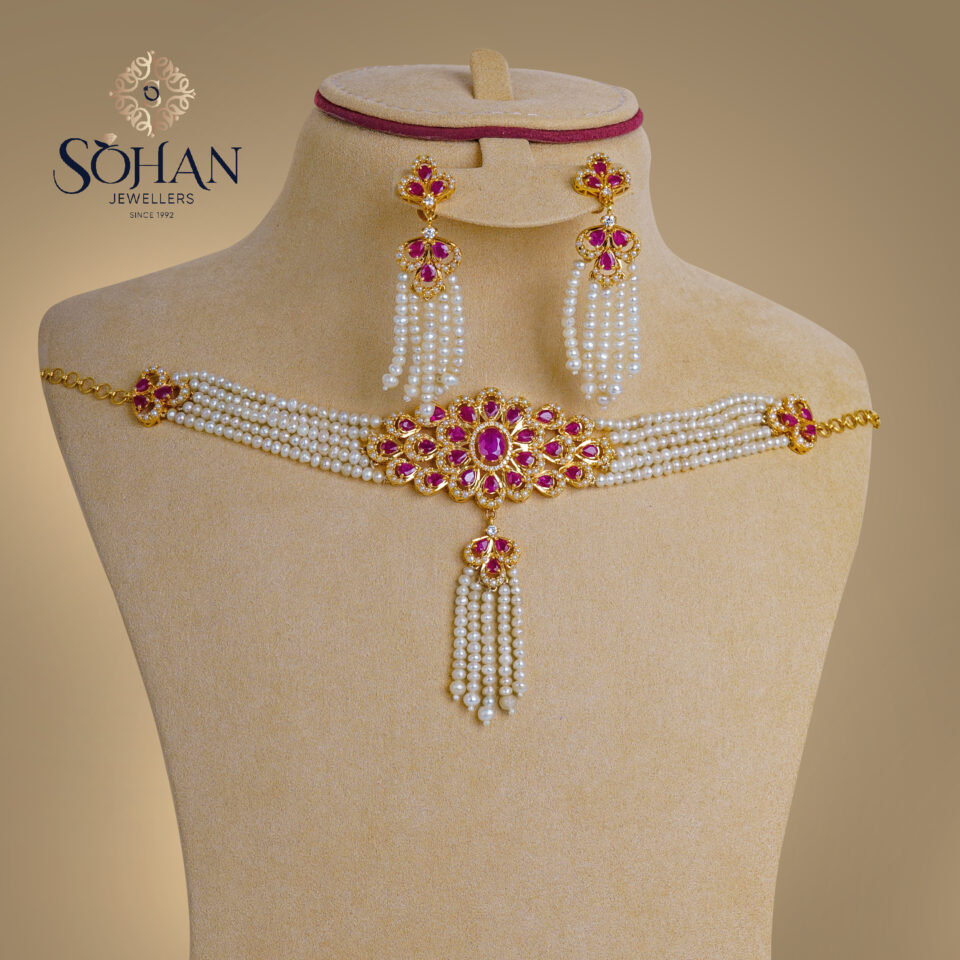 Bahraini Enchanted Ruby Jewelry Set 2