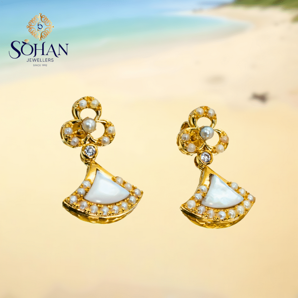 Bahraini Eternal Pearl Earring 2