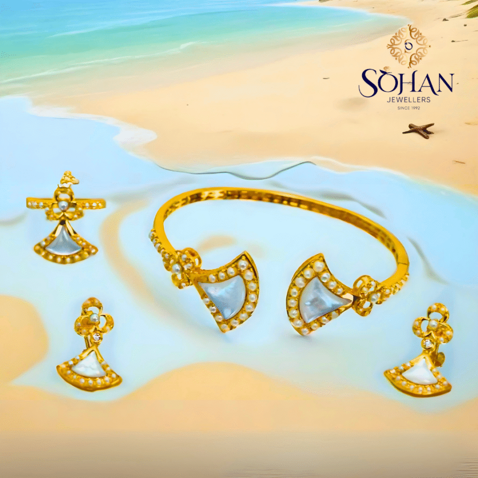 Bahraini Eternal Pearl Jewelry Set 2