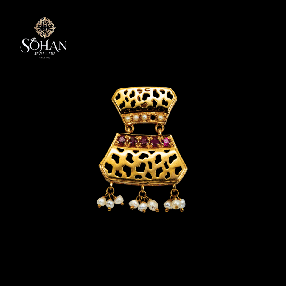Bahraini Regal Fusion Earring