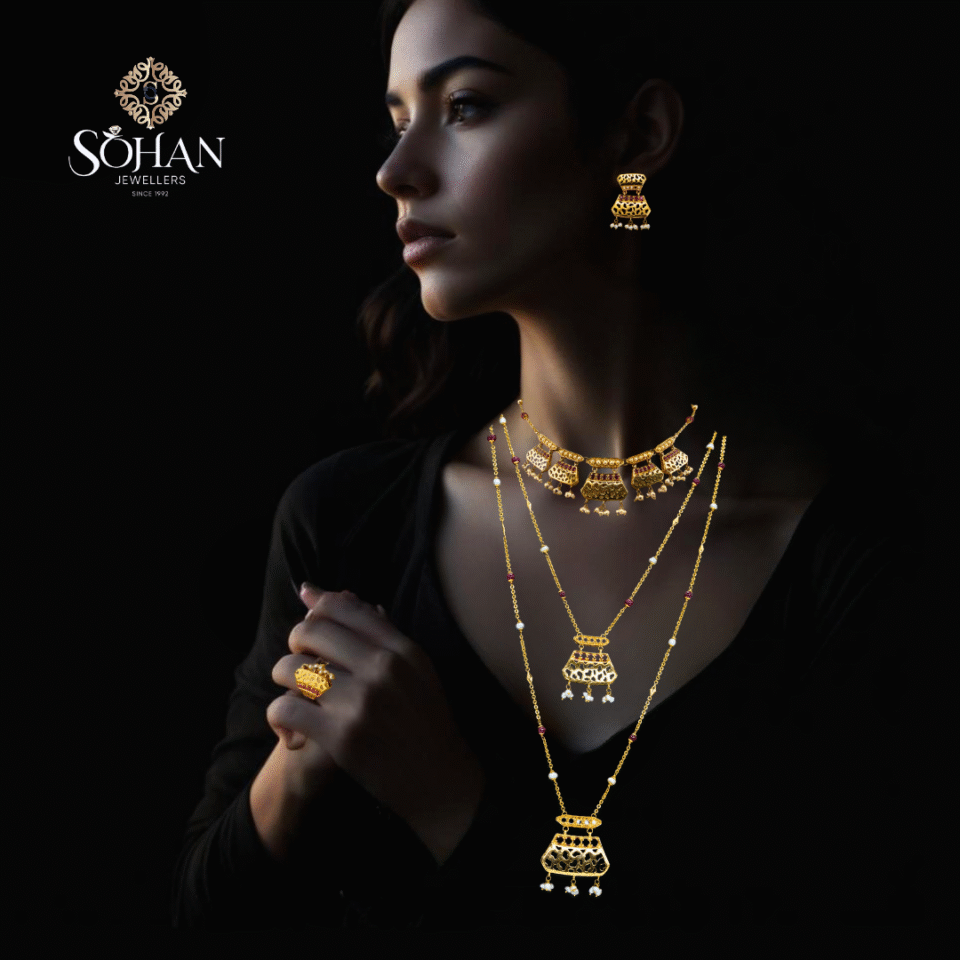 Bahraini Regal Fusion Jewelry Set