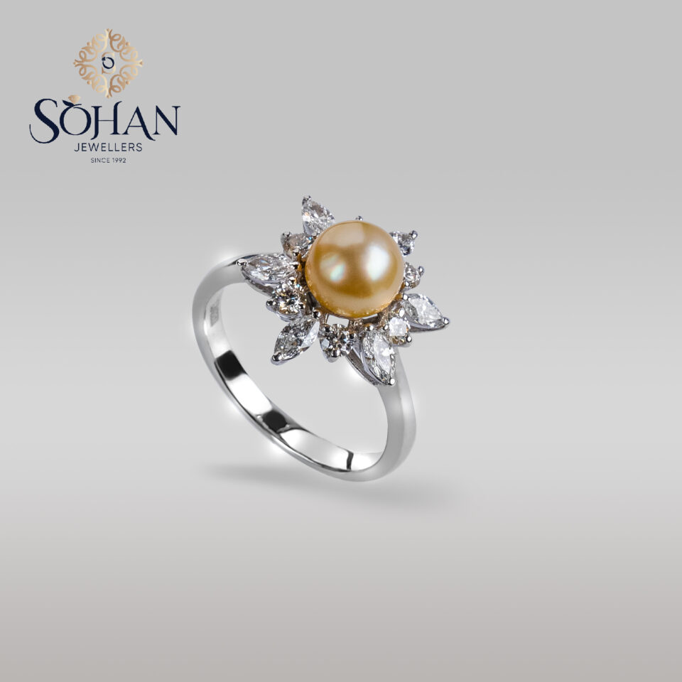 Bahraini Twilight Wisteria Ring
