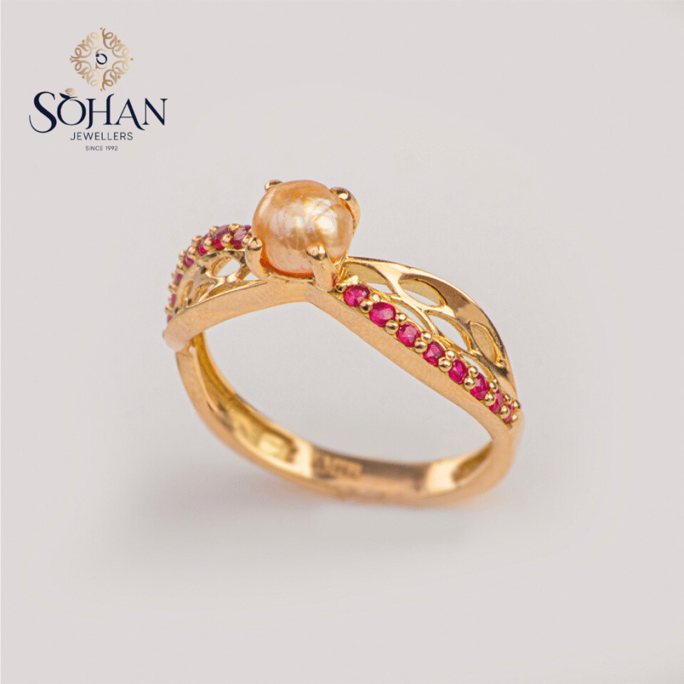 Bahraini Al Dar Pearl Ring