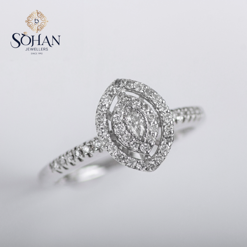 Bahraini Desert Marquise Ring 2