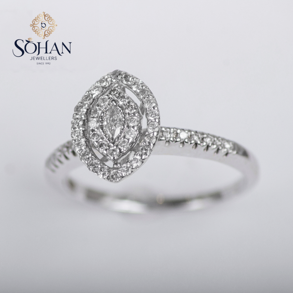 Bahraini Desert Marquise Ring 3
