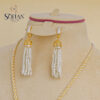 Bahraini Golden Clasp Earrings