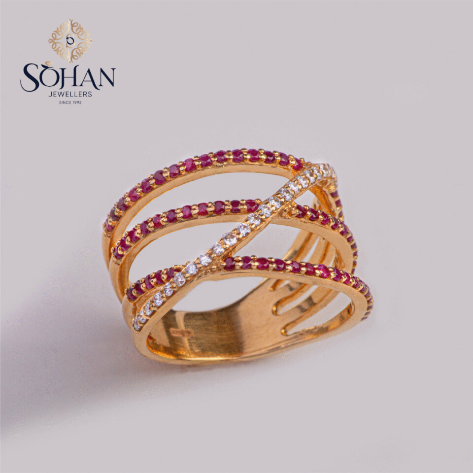 Bahraini Mirage Knot Ring