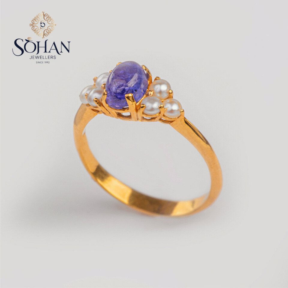 Bahraini Pearl Anchor Ring