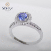 Bahraini Teal Mirage Ring