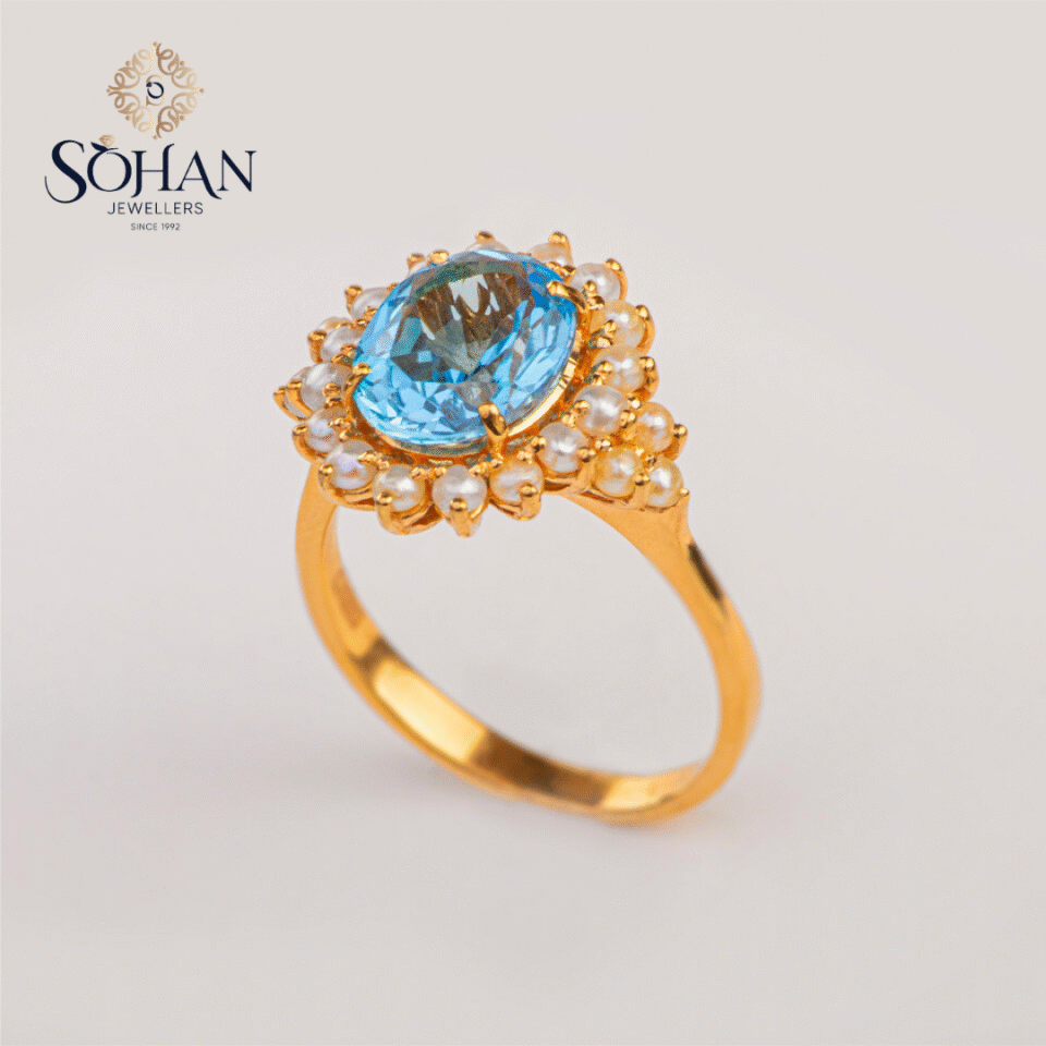 Bahraini Twilight Ocean Ring