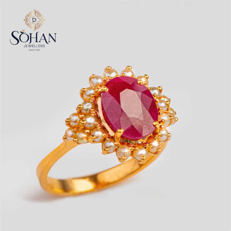 Bahraini Twilight Sapphire Ring
