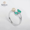 Bahraini Verdant Duo Ring 2